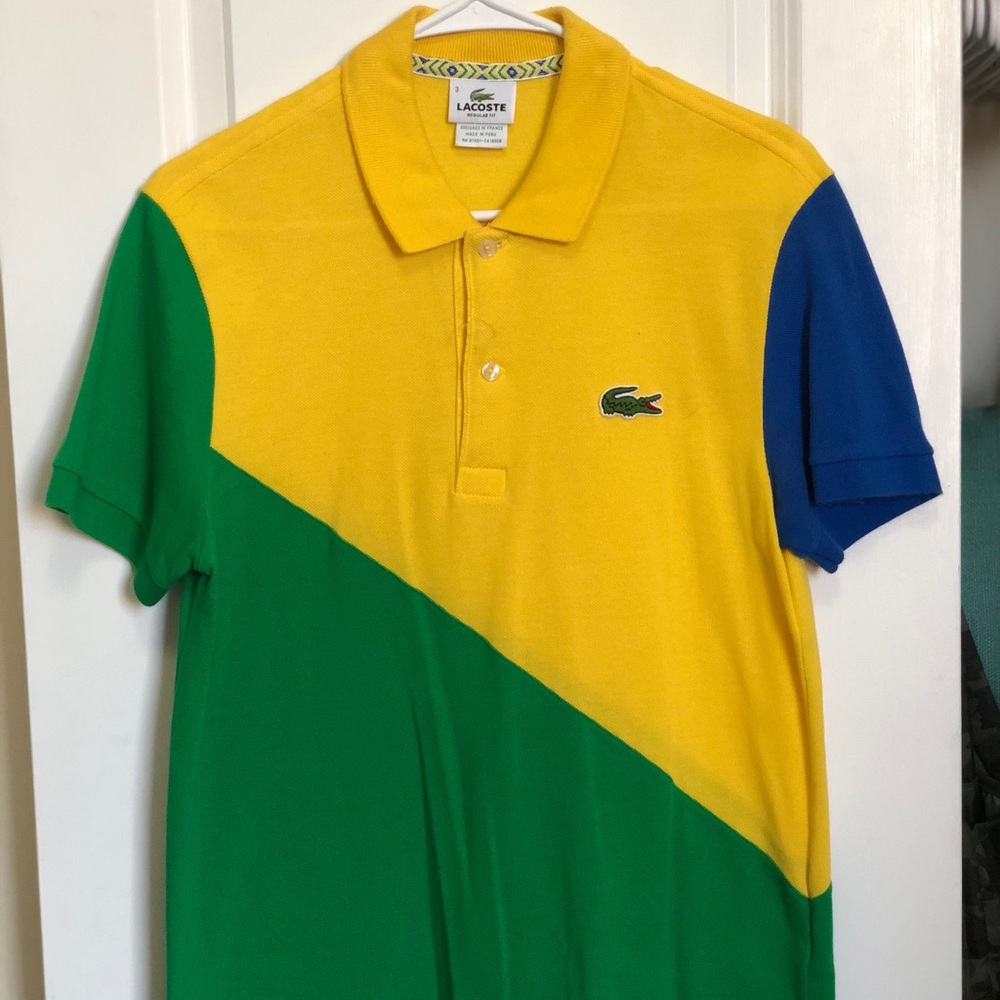 Lacoste Tri Color Polo Shirt 🐊